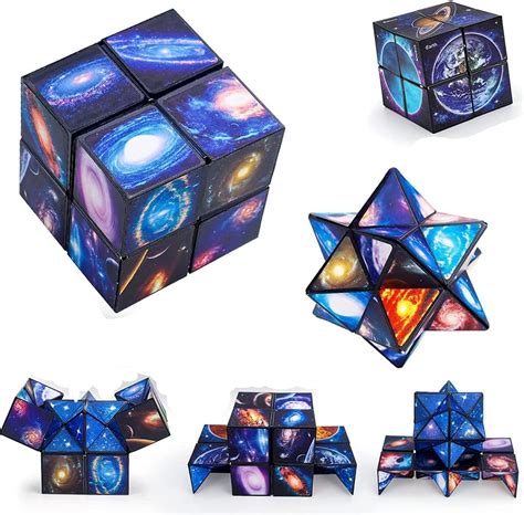 Amazon.com: Extraordinary 3D Magic Cube, 2 in 1 Combo Infinity .